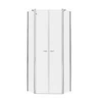 Душевое ограждение NEW TRENDY NEW SOLEO  80x80x195 K-0609 (хром)