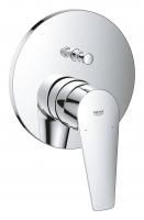 Смеситель для ванны GROHE BauEdge однорычажный, комплект верхней монтажной части для Rapido SmartBox, хром (24162001) Смеситель для ванны GROHE BauEdge однорычажный, комплект верхней монтажной части для Rapido SmartBox, хром (24162001)