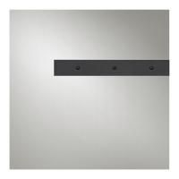 GESSI BINARIO Модуль 200х200 мм., распыление, установка Shift-Fix, цвет Mirror Steel