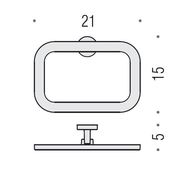 Colombo Nordic Полотенцедержатель-кольцо, цвет: хром Colombo Nordic Полотенцедержатель-кольцо, цвет: хром