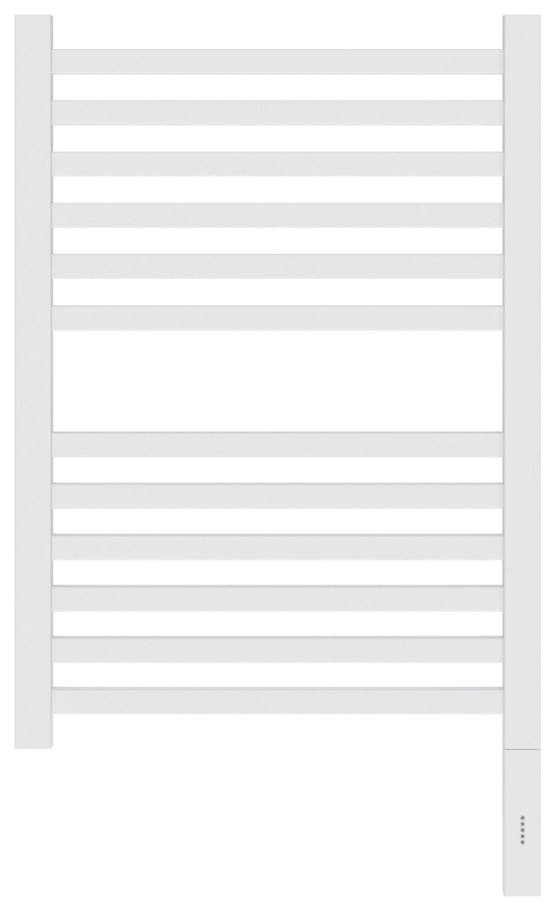 Полотенцесушитель электрический "МОДУС 3.0" 600х400 / МЭМ правый (Матовый белый)
