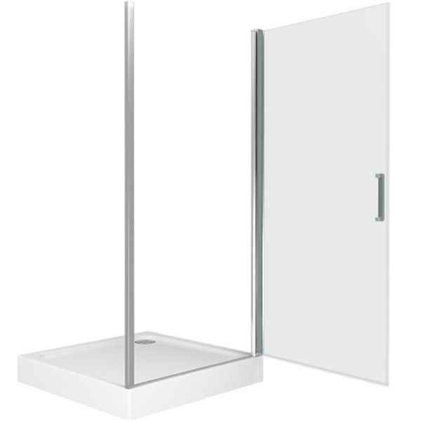 Душевая дверь в нишу Good Door Pandora DR-100 100 профиль Хром стекло прозрачное Душевая дверь в нишу Good Door Pandora DR-100 100 профиль Хром стекло прозрачное