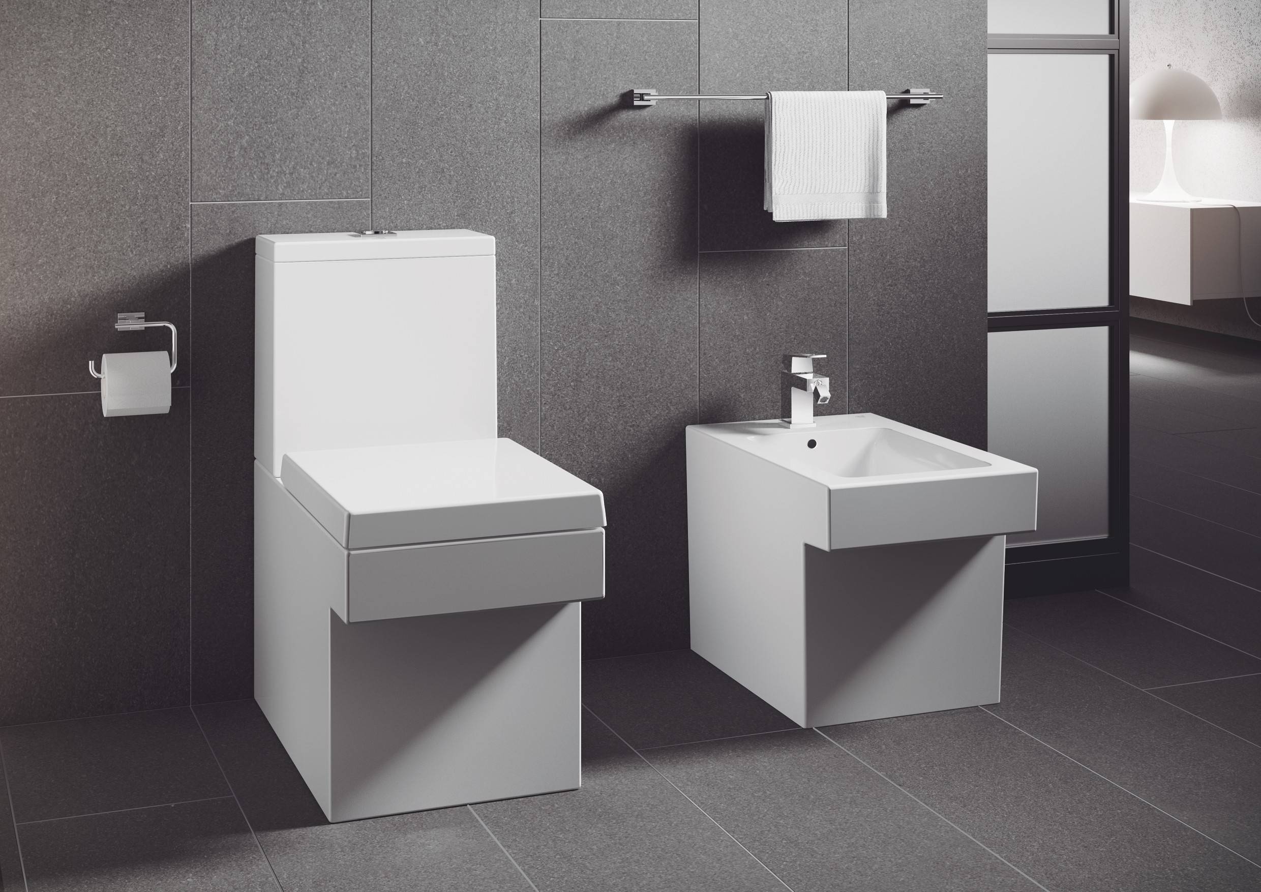 Готовый набор для туалета GROHE Cube Ceramic (NW0043)