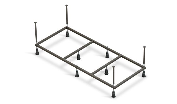 Каркас для акриловых ванн MITO RED 160 (K-RW-MITO RED*160n)