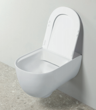 Artceram THE ONE Унитаз подвесной безободковый , 52х35, с креплениями, цвет белый глянцевый