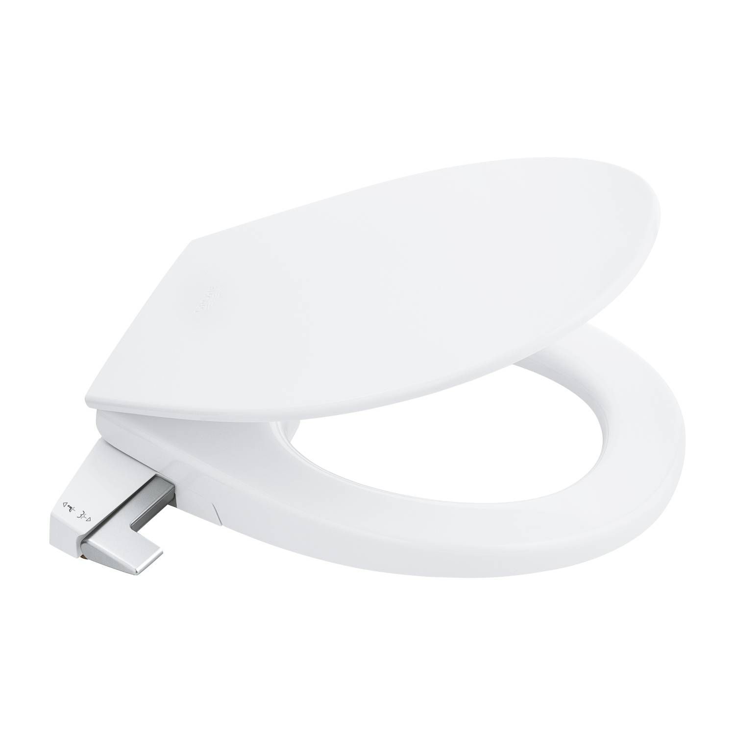 Сиденье-биде для унитаза GROHE Bau, ручное управление, альпин-белый (39648SH0) Сиденье-биде для унитаза GROHE Bau, ручное управление, альпин-белый (39648SH0)