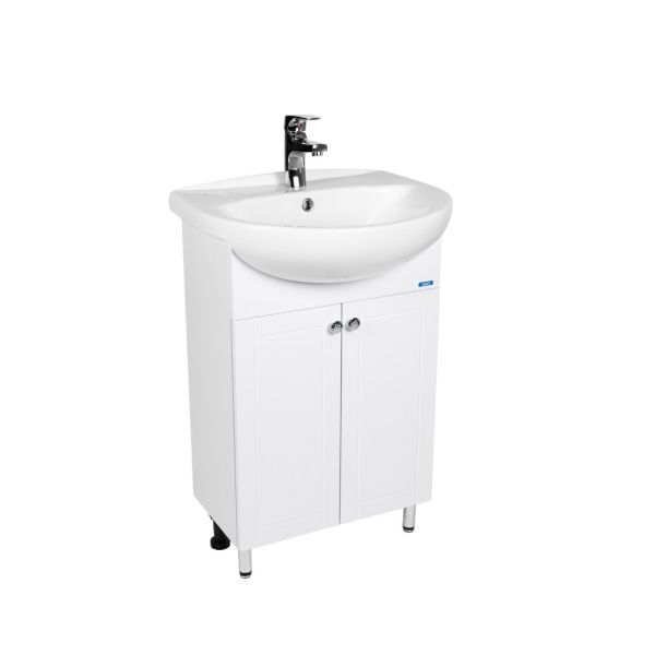 Тумба VIANT "Париж" 2 ств 285х500х820 под раковину .S-UM-ERI55/1-w (ERICA 55) (VPAR55AN-T2ST)