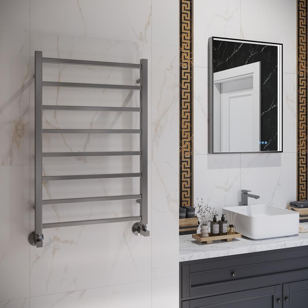 Полотенцесушитель водяной Terminus Ватикан П8 50х80, оружейная сталь