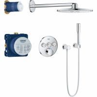 Душевая система GROHE SmartControl с душевым гарнитуром и верхним душем Rainshower 310, хром (34709000) Душевая система GROHE SmartControl с душевым гарнитуром и верхним душем Rainshower 310, хром (34709000)
