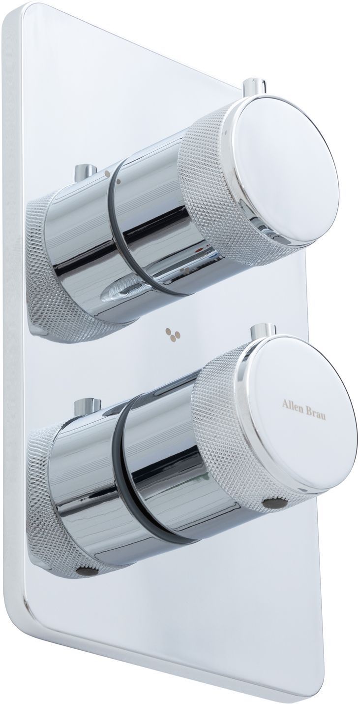 Смеситель для ванны Allen Brau Priority 5.31314-00 (с внутренней частью, 3 выхода) хром, артикул 5.31314-00