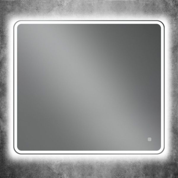 Зеркало с подсветкой "Parma 900x800" AM-Par-900-800-DS-F