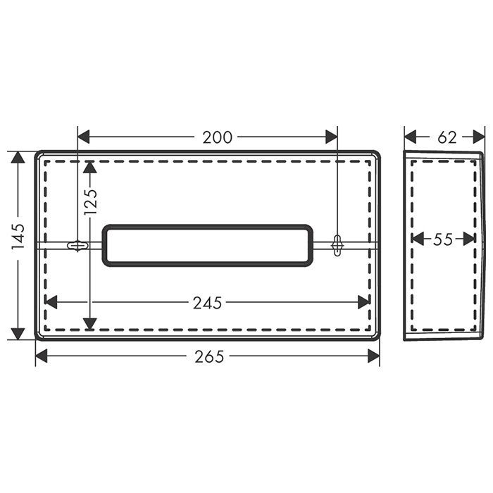 HANSGROHE (*AddStoris) Держатель бумажных полотенец, шлифованная бронза HANSGROHE (*AddStoris) Держатель бумажных полотенец, шлифованная бронза