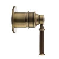 ERMITAGE MINI См-ль скрытого монтажа монокомандный, орех/бронза