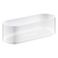 Полочка для душа GROHE Selection, без держателя, прозрачный белый (41037000) Полочка для душа GROHE Selection, без держателя, прозрачный белый (41037000)