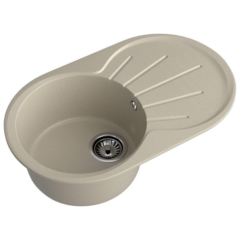 Кухонная мойка GranFest RONDO 750L, терракот, артикул R-750L топаз