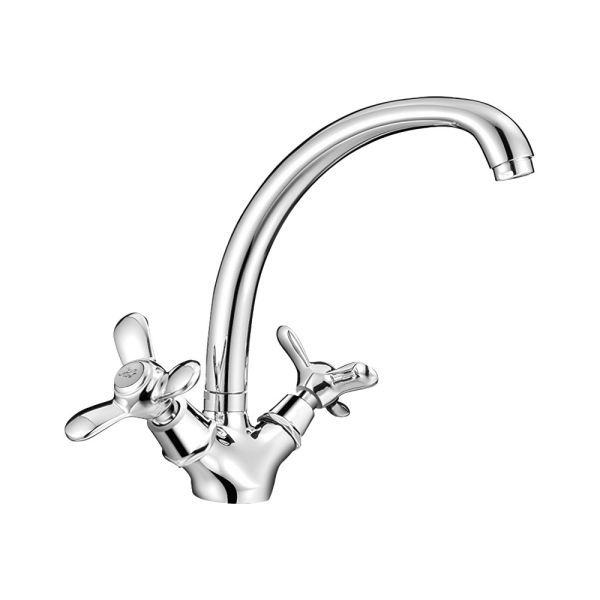 Смеситель для кухни FASHUN A4212, хром