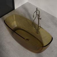 Ванна, DEA Design, Soul, ширина, мм-1700, глубина, мм-720, высота, мм-560, водоизмещение (л)-290, тип установки-отдельностоящий, форма-прямоугольная, материал-Glasstech, цвет-Classic Green