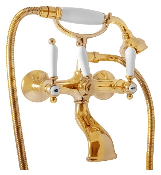 Смеситель для ванны Rav Slezak Morava retro MK559.5/2 хром