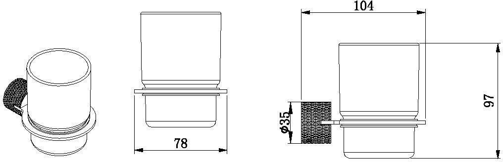 Стакан Allen Brau Priority 4.0 6.31С02-MG графит браш