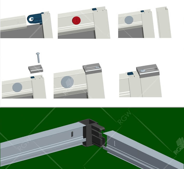 Душевой уголок RGW CL-54 (800x800, Прозрачное)