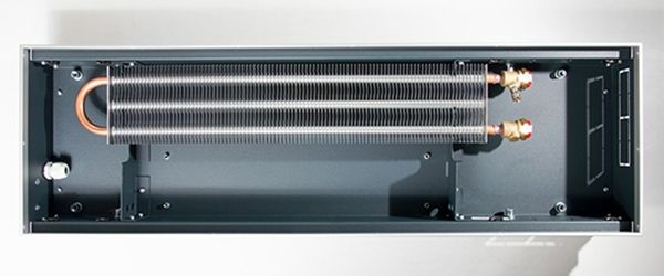 Внутрипольный конвектор Techno Usual KVZ 350-120-800 без решетки Внутрипольный конвектор Techno Usual KVZ 350-120-800 без решетки