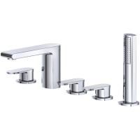 Смеситель на борт ванны BelBagno Terra TER-VI5-CRM Хром Смеситель на борт ванны BelBagno Terra TER-VI5-CRM Хром