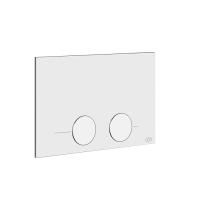 GESSI Клавиша смыва для унитаза, двойная, для систем инсталляций TECE, цвет White CN GESSI Клавиша смыва для унитаза, двойная, для систем инсталляций TECE, цвет White CN