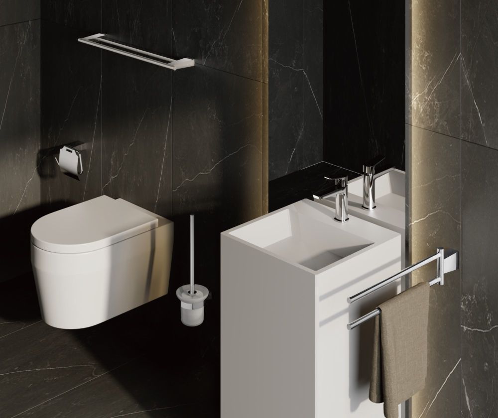 Полотенцедержатель BELZ B91109, хром