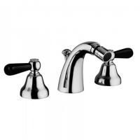 Bongio Mille Nuits Смеситель для биде, цвет хром/черный фарфор