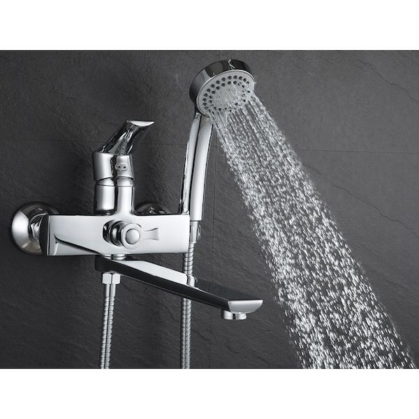 Смеситель для ванны D&K Rhein Mosel DA1263301 универсальный Хром, артикул DA1263301