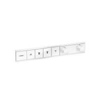 Смеситель для душа, Hansgrohe, Raindance Select, тип регулирования воды-термостатический картридж, тип установки-встраиваемый, внутренняя часть-необходимо заказать, цвет-белый матовый, на 4 потребителя Смеситель для душа, Hansgrohe, Raindance Select, тип регулирования воды-термостатический картридж, тип установки-встраиваемый, внутренняя часть-необходимо заказать, цвет-белый матовый, на 4 потребителя