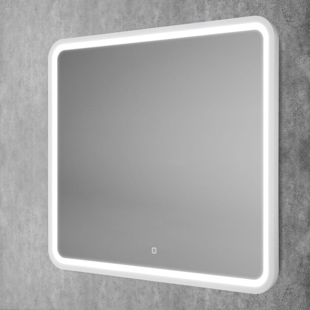 Зеркало с подсветкой "Genova 900x800" AM-Gen-900-800-DS-F-White, артикул AM-Gen-900-800-DS-F-White