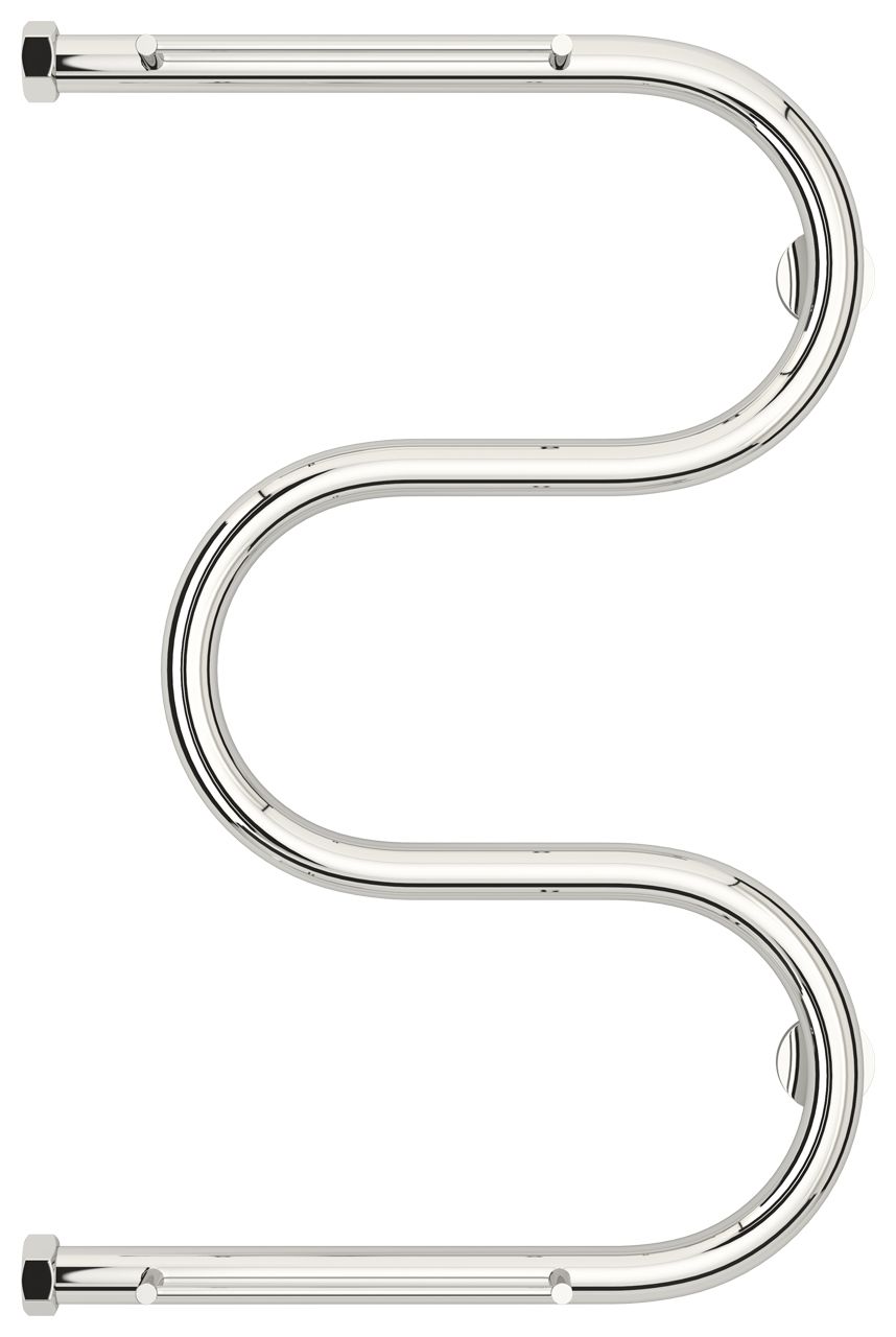 Полотенцесушитель, Сунержа, М-образный, водяной, ширина, мм-410, глубина, мм-105-125, высота, мм-628, межосевое расстояние-600, подключение-вертикальное левое/правое, присоединительный размер-НГ G 1", температура теплоносителя-до 95°С, мощность, Вт-131, в