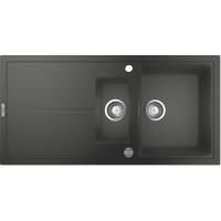 Мойка GROHE K400 с 1,5 чашей, 1000 x 500 мм, серый гранит (31642AT0) Мойка GROHE K400 с 1,5 чашей, 1000 x 500 мм, серый гранит (31642AT0)