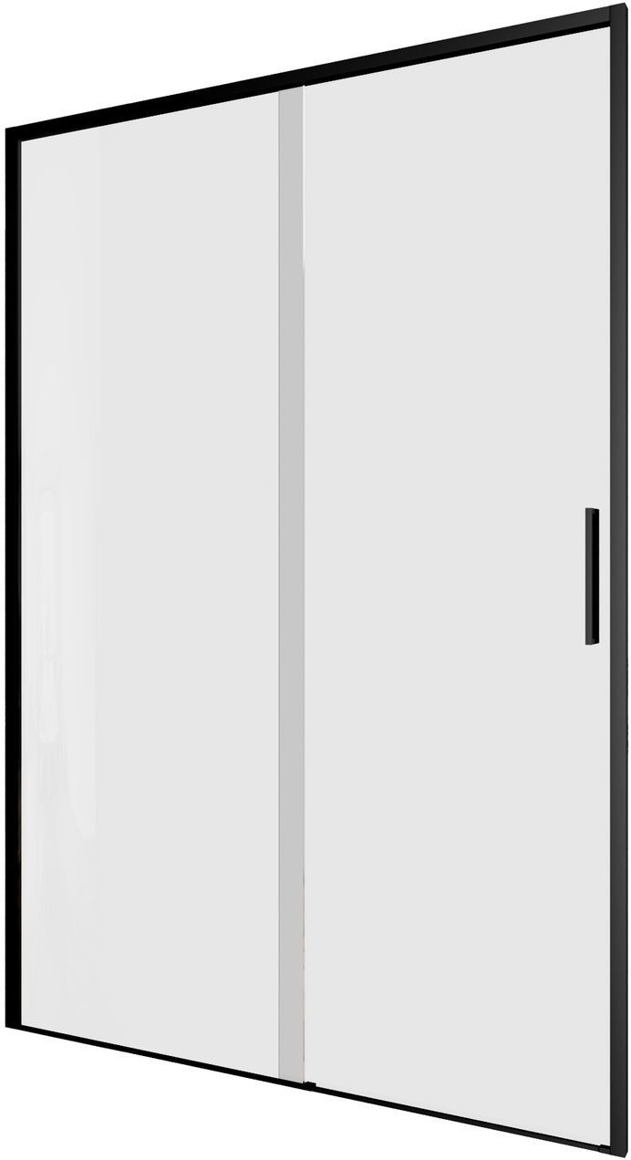 Душевая дверь Aquanet Pleasure Evo 130 AE65-N130-BT профиль черный, прозрачное стекло Душевая дверь Aquanet Pleasure Evo 130 AE65-N130-BT профиль черный, прозрачное стекло