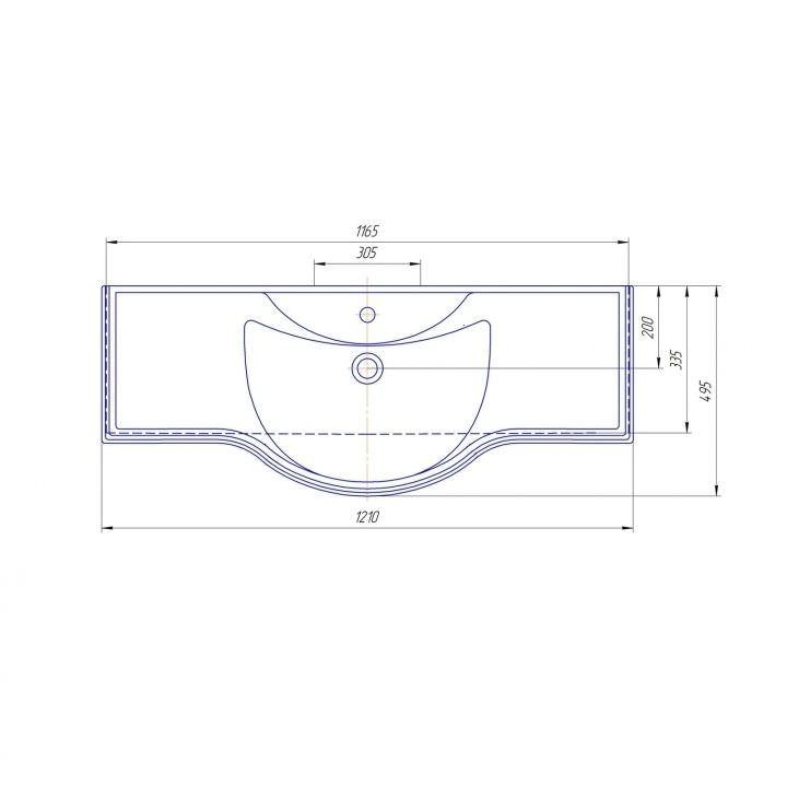 Умывальник "Классик 120"