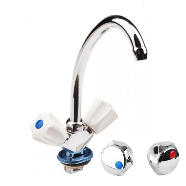 Смеситель для кухни Сантаком 120117с, хром