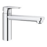 Смеситель для раковины  GROHE BAU CURVE 31715000 (хром, L-22 H-13), шт Смеситель для раковины  GROHE BAU CURVE 31715000 (хром, L-22 H-13), шт