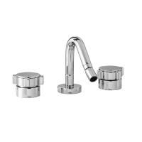 Stella Aster Смеситель для биде на 3 отверстия 3603, цвет: хром