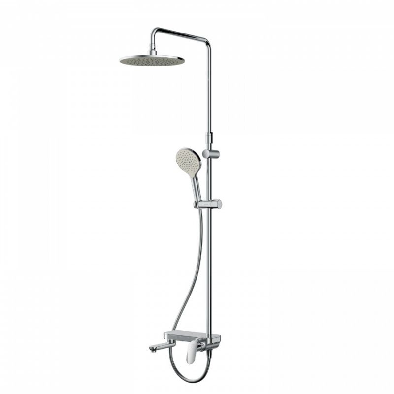 Комплект акриловой ванны со шторкой и душевой системой AM.PM Like 170x70 W80ASET-170SL без гидромассажа Комплект акриловой ванны со шторкой и душевой системой AM.PM Like 170x70 W80ASET-170SL без гидромассажа