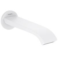 Излив, Hansgrohe, Vivenis, вынос излива, мм-202, стандарт подводки-1/2", цвет-белый матовый (Matt White) Излив, Hansgrohe, Vivenis, вынос излива, мм-202, стандарт подводки-1/2", цвет-белый матовый (Matt White)