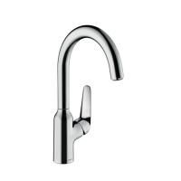 Смеситель для кухни, Hansgrohe, Focus M42, тип открывания воды-однорычажный, тип регулирования воды-керамический картридж, монтаж-на раковину/столешницу, отверстия для монтажа-1, высота, мм-348, вынос излива, мм-192, тип излива-поворотный 360°, тип подвод Смеситель для кухни, Hansgrohe, Focus M42, тип открывания воды-однорычажный, тип регулирования воды-керамический картридж, монтаж-на раковину/столешницу, отверстия для монтажа-1, высота, мм-348, вынос излива, мм-192, тип излива-поворотный 360°, тип подвод