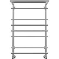 Водяной полотенцесушитель Terminus Ватра П8 500x796 4670030723246 с полкой Хром