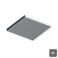 ALMAR Верхний душ 230х230 мм без держателя, цвет Gun Metal Brushed PVD ALMAR Верхний душ 230х230 мм без держателя, цвет Gun Metal Brushed PVD