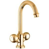 Смеситель для раковины Cezares Olimp OLIMP-LS2-03/24-M Золото 24 карат