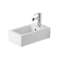 Duravit Vero Раковина  для рук, с перел., с 1 отв. под смес., 250x450мм, Цвет: Белый