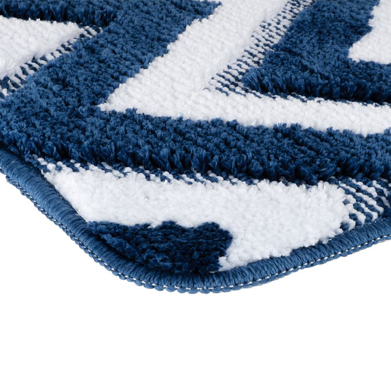 Коврик для ванной комнаты FIXSEN RIVER FX-5004M, темно-синий, артикул FX-5004M