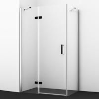 Aller BLACK MATT 10H06LB душ.угол. с левой дверью