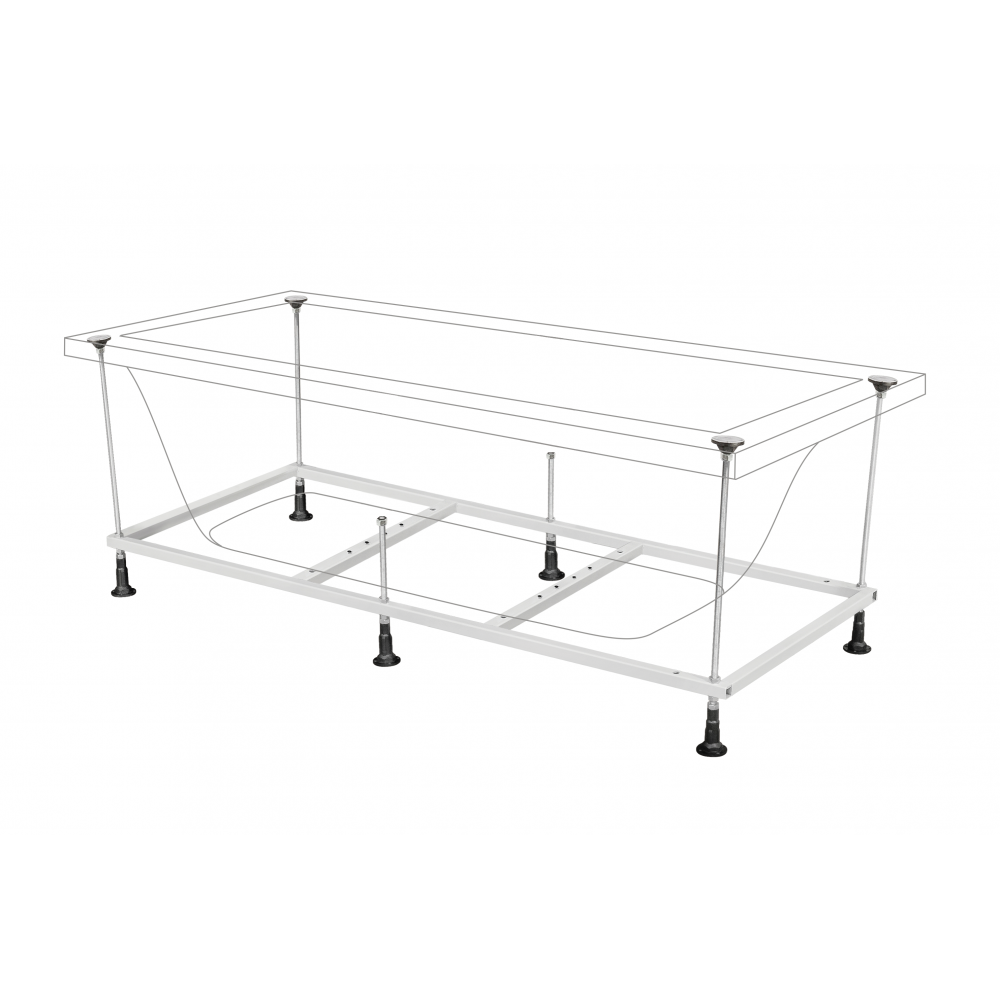 Ванна BERGES акриловая FEYA 170x70 с каркасом Ванна BERGES акриловая FEYA 170x70 с каркасом