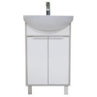 Тумба под раковину АКВАТОН РИКО 46,6 1A212401RIB90 (напольная, белый/ясень), шт